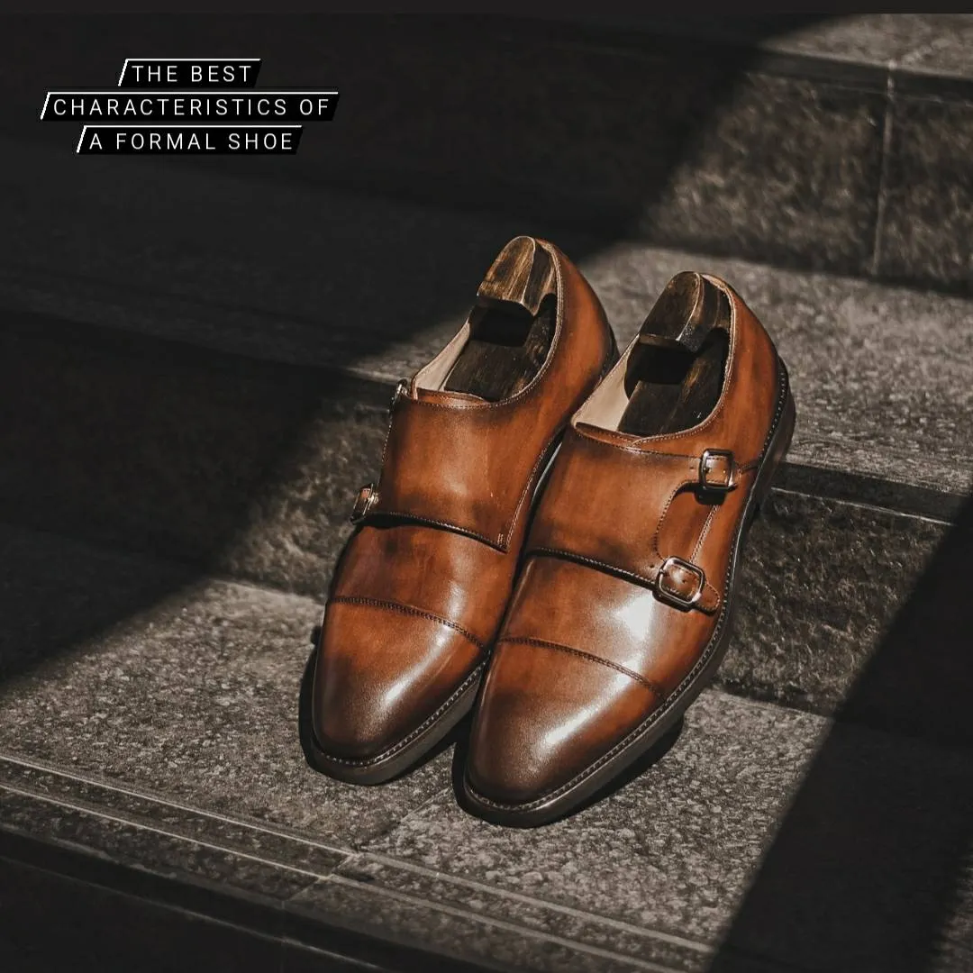 504 New Arrival Double MonkStrap Patina Paint