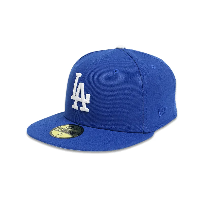 [70584834] New Era MLB LA Dodgers World Series 88' Patch Men's Fitted Hat