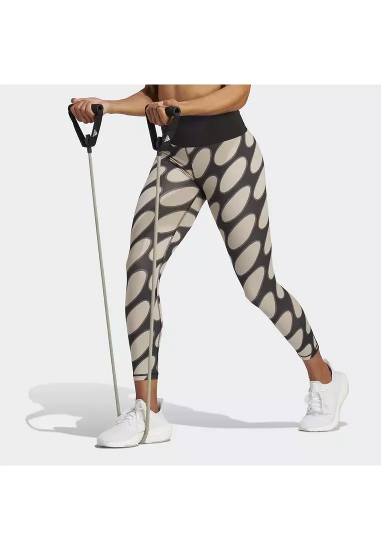 ADIDAS marimekko optime training 7/8 running tights