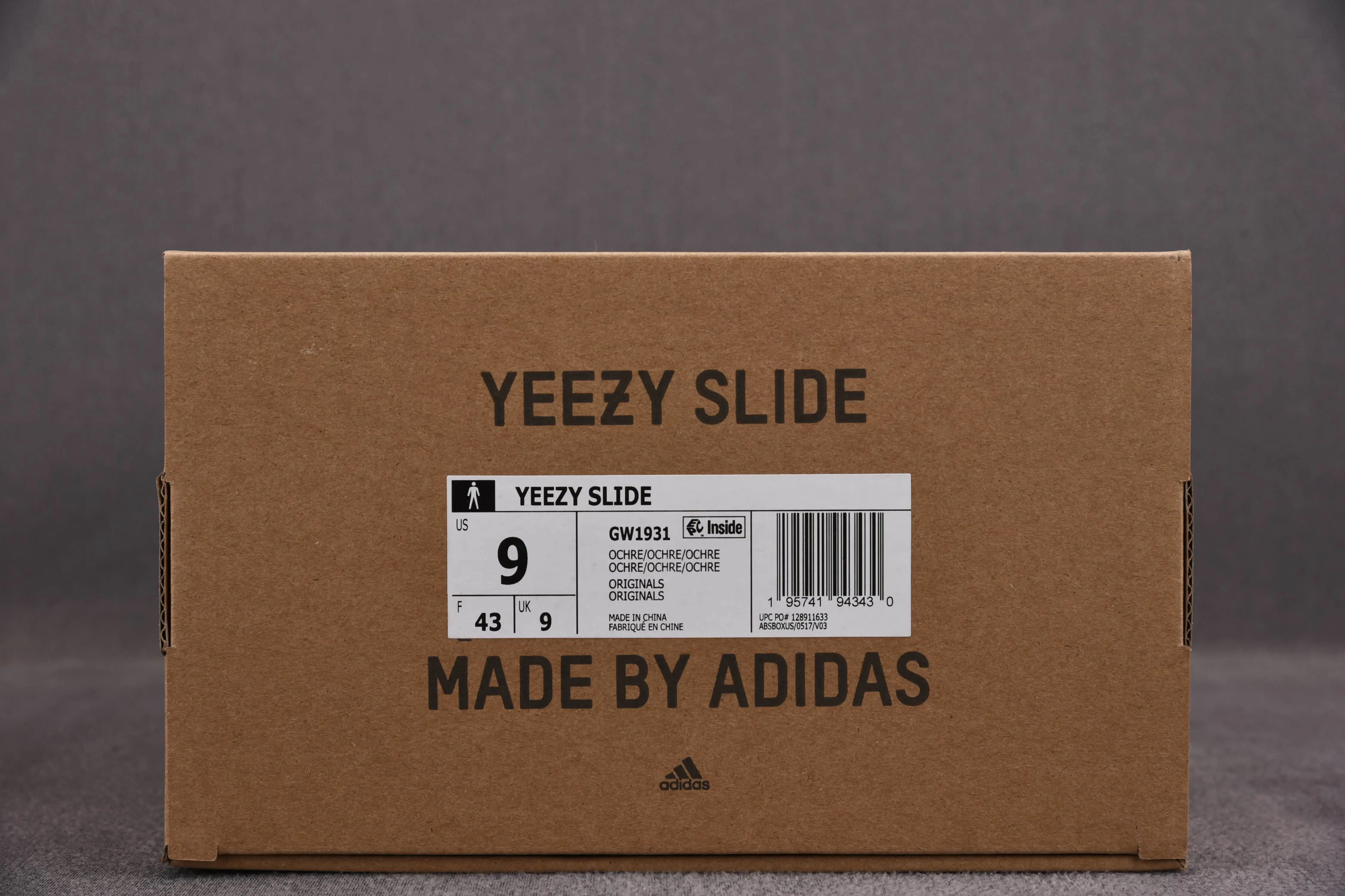 adidas Yeezy Slide Ochre (One Size Smaller!!)