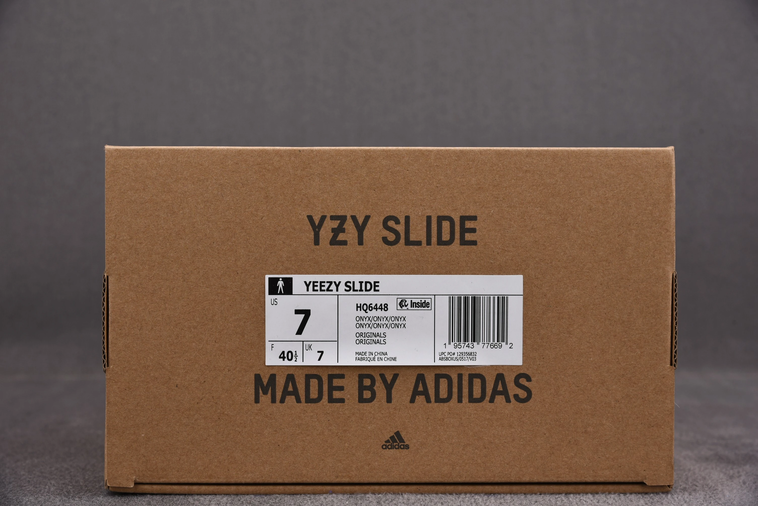 adidas Yeezy Slide Onyx (One Size Smaller!!)