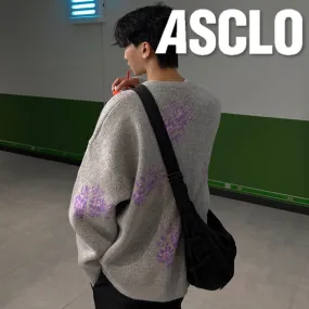 ASCLO  |Flower Patterns Casual Style Unisex Street Style