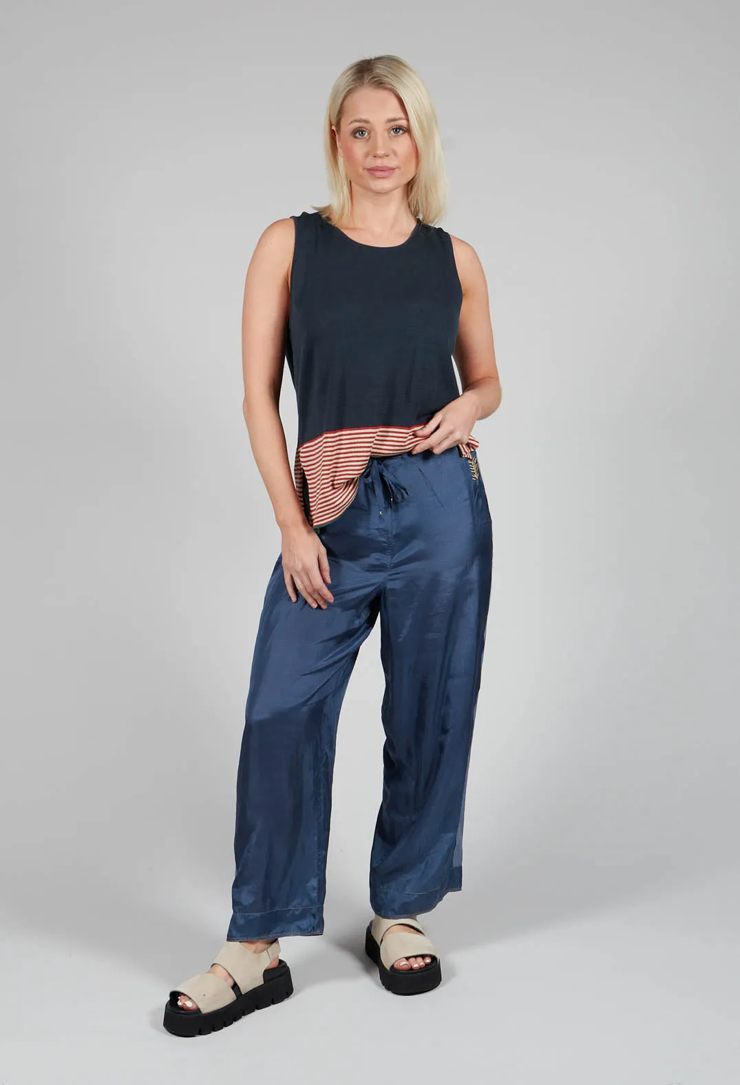 Ashes Pyjama New Style Trouser in Majolica