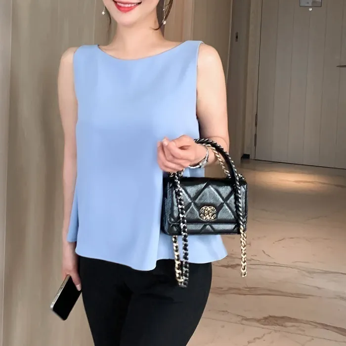 BADDIARY  |Casual Style Sleeveless Plain Office Style Formal Style