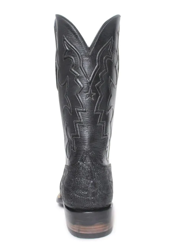 Black Jack Mens Black Elephant Boots