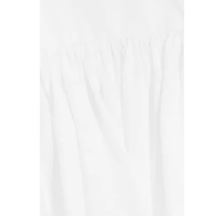 CECILIE BAHNSEN  |Crew Neck Peplum Plain Cotton Tanks & Camisoles