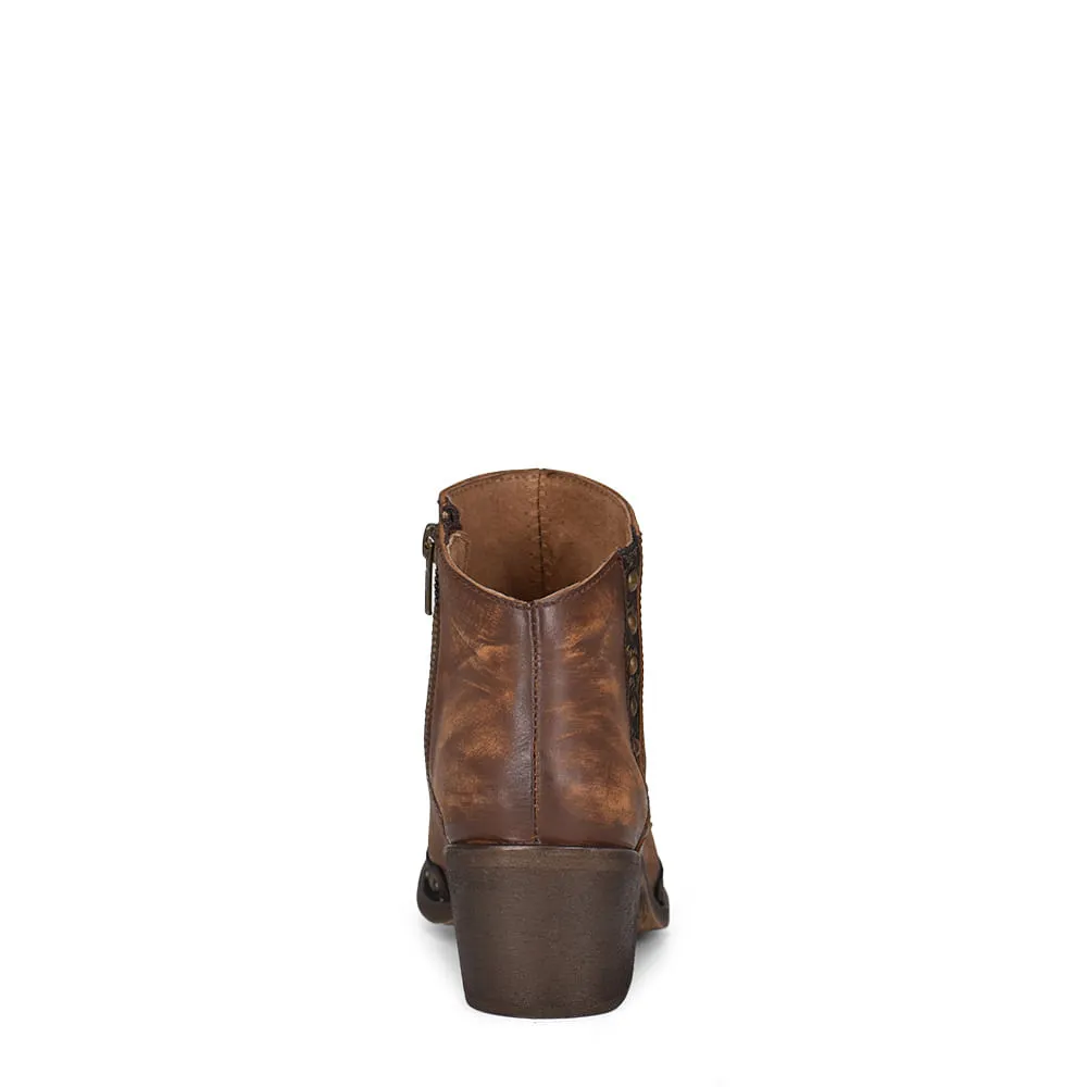 Corral Womens Brown Studded Bootie Boots