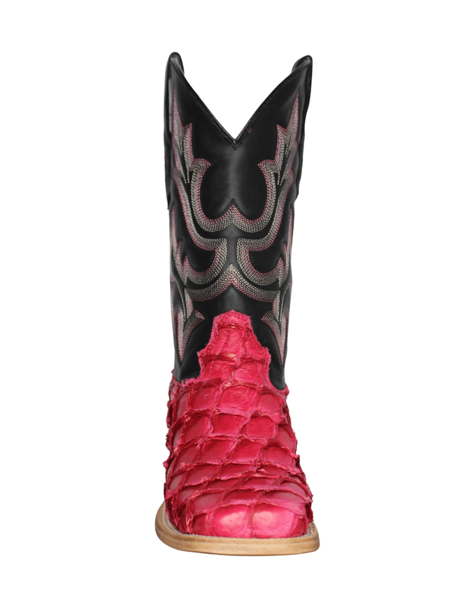 Corral Womens Pink Fish Pirarucu Boots