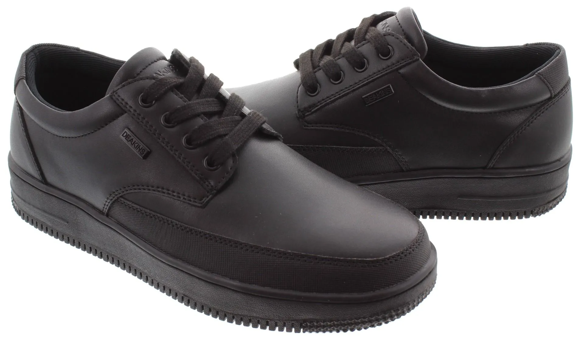 DEAKINS Adults Jacku Lace Shoes In Black