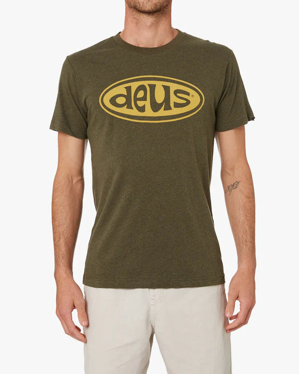 DEUS T-SHIRT SHINER Leaf Marle.