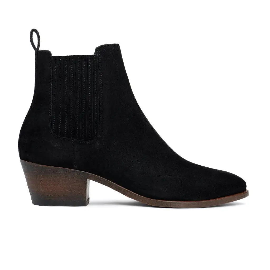 Dreamer Bootie | Black Suede