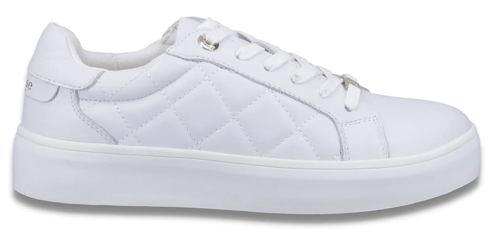 Dune Excitement Womens Leather Lace Up Trainer