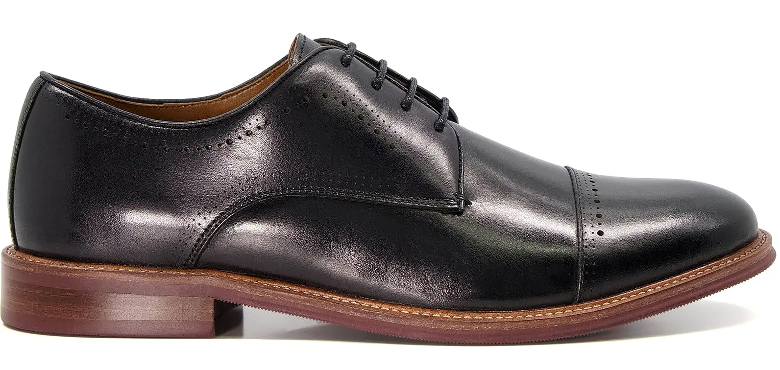 Dune Savion Mens Leather Lace Up Formal Shoe