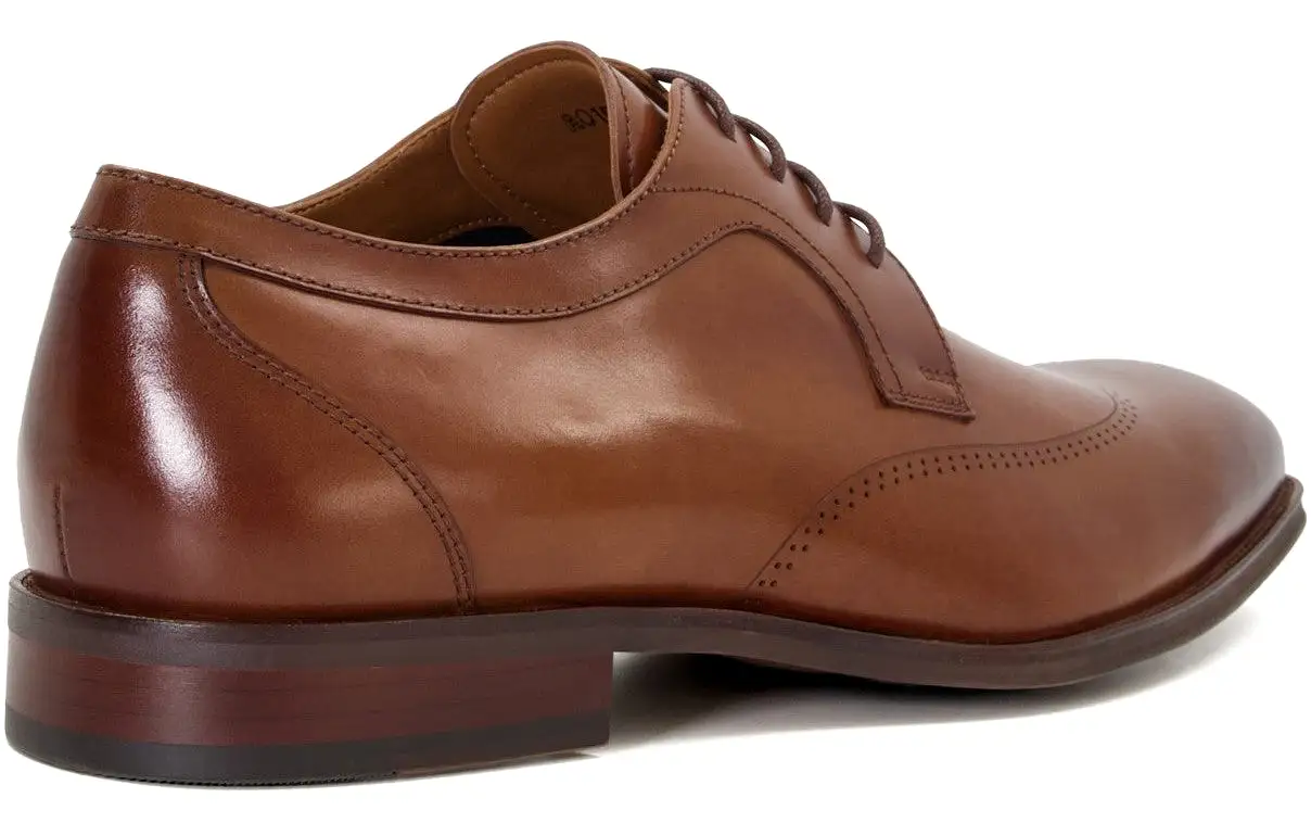 Dune Sheath Mens Leather Lace Up Derby Shoe