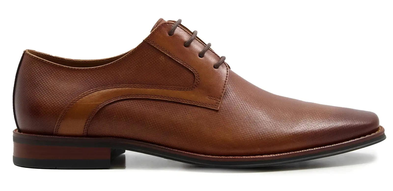 Dune Stoney Mens Leather Lace Up Derby Shoe