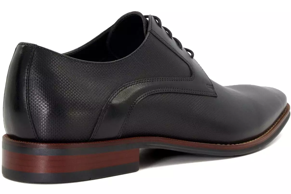 Dune Stoney Mens Leather Lace Up Derby Shoe