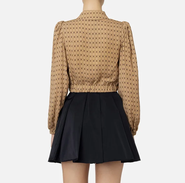 ELISABETTA FRANCHI  |Casual Style Long Sleeves Party Style Office Style