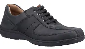 Fleet & Foster Bob Mens Leather Lace Up Casual Shoe