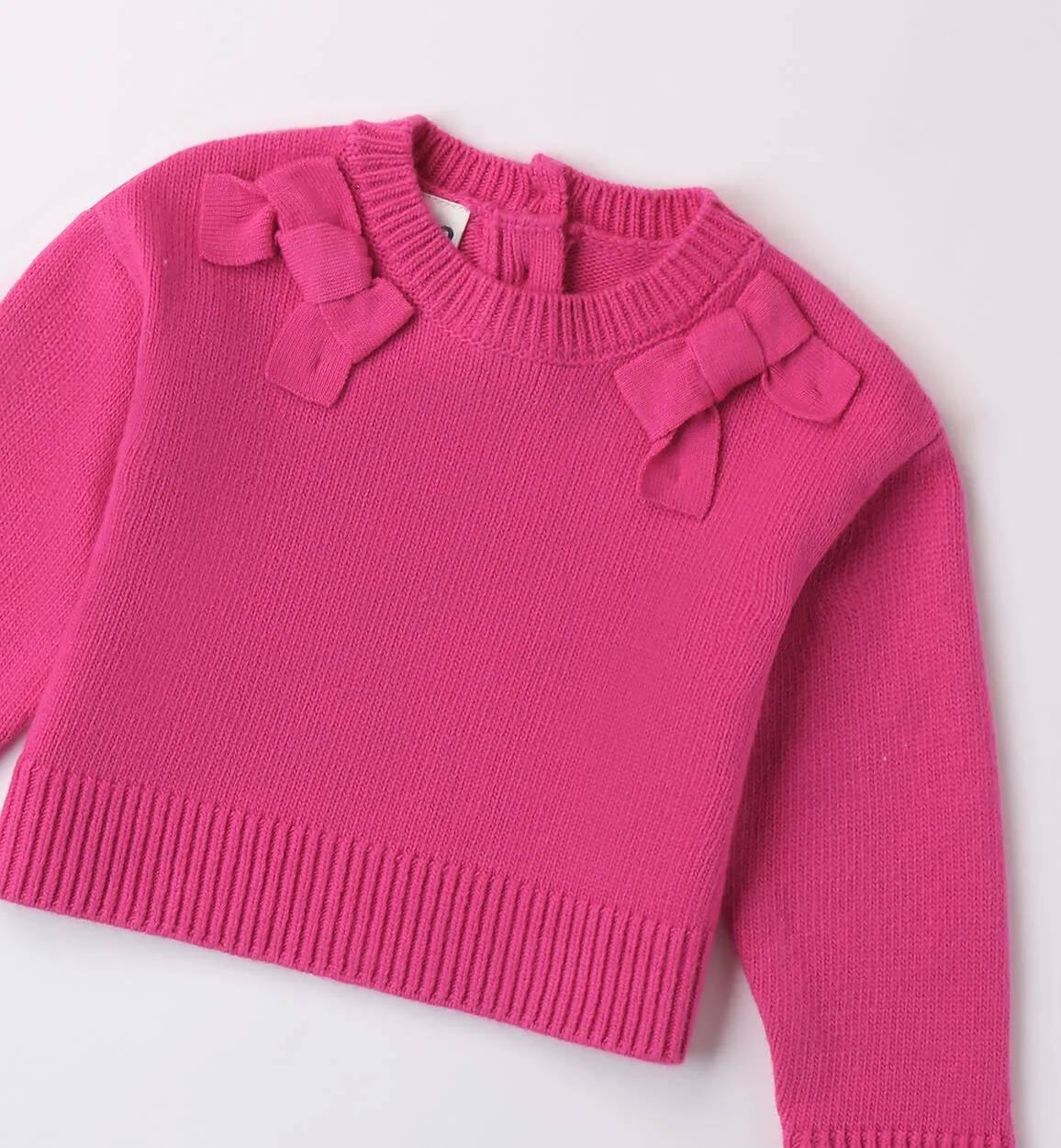 Girl sweater with bows