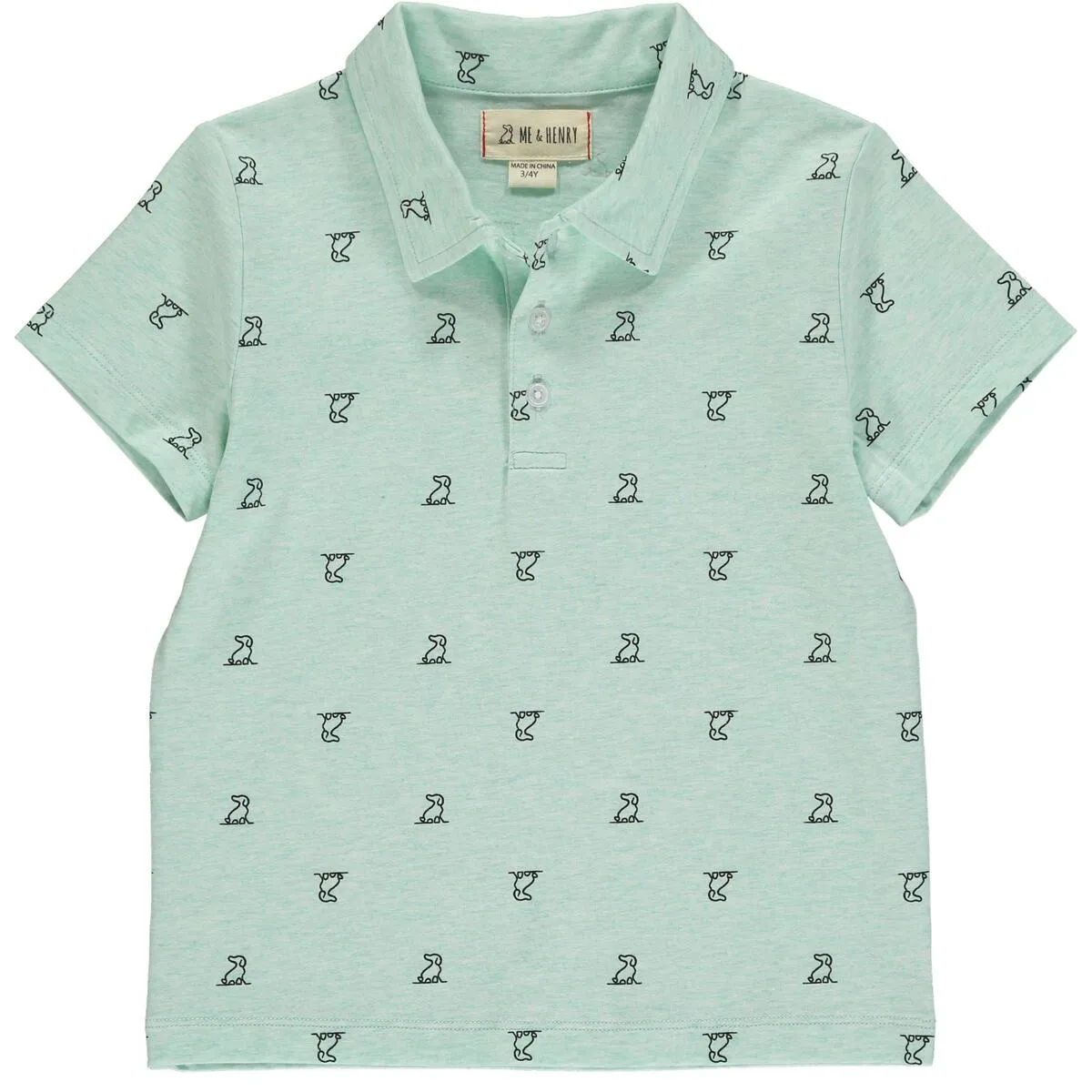 Green Henry Dog Polo S/S Shirt