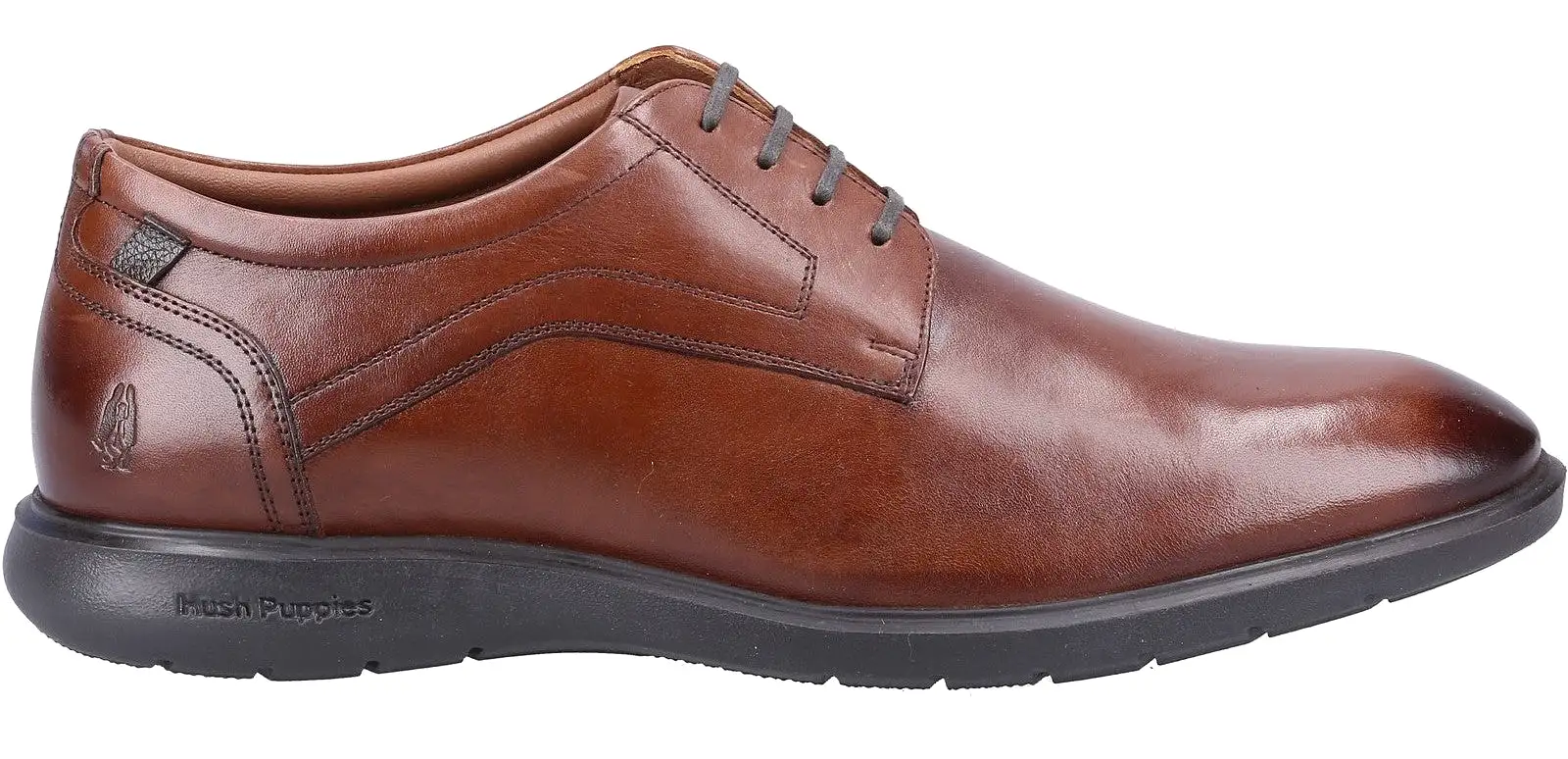 Hush Puppies Amos Mens Leather Lace Up Shoe