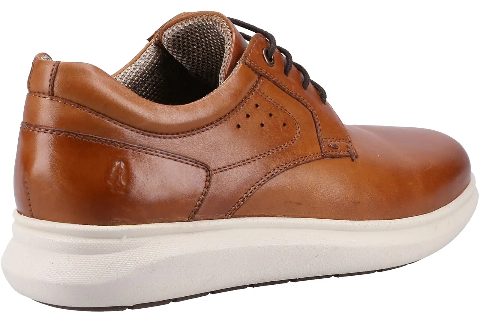 Hush Puppies Brett Mens Leather Lace Up Trainer