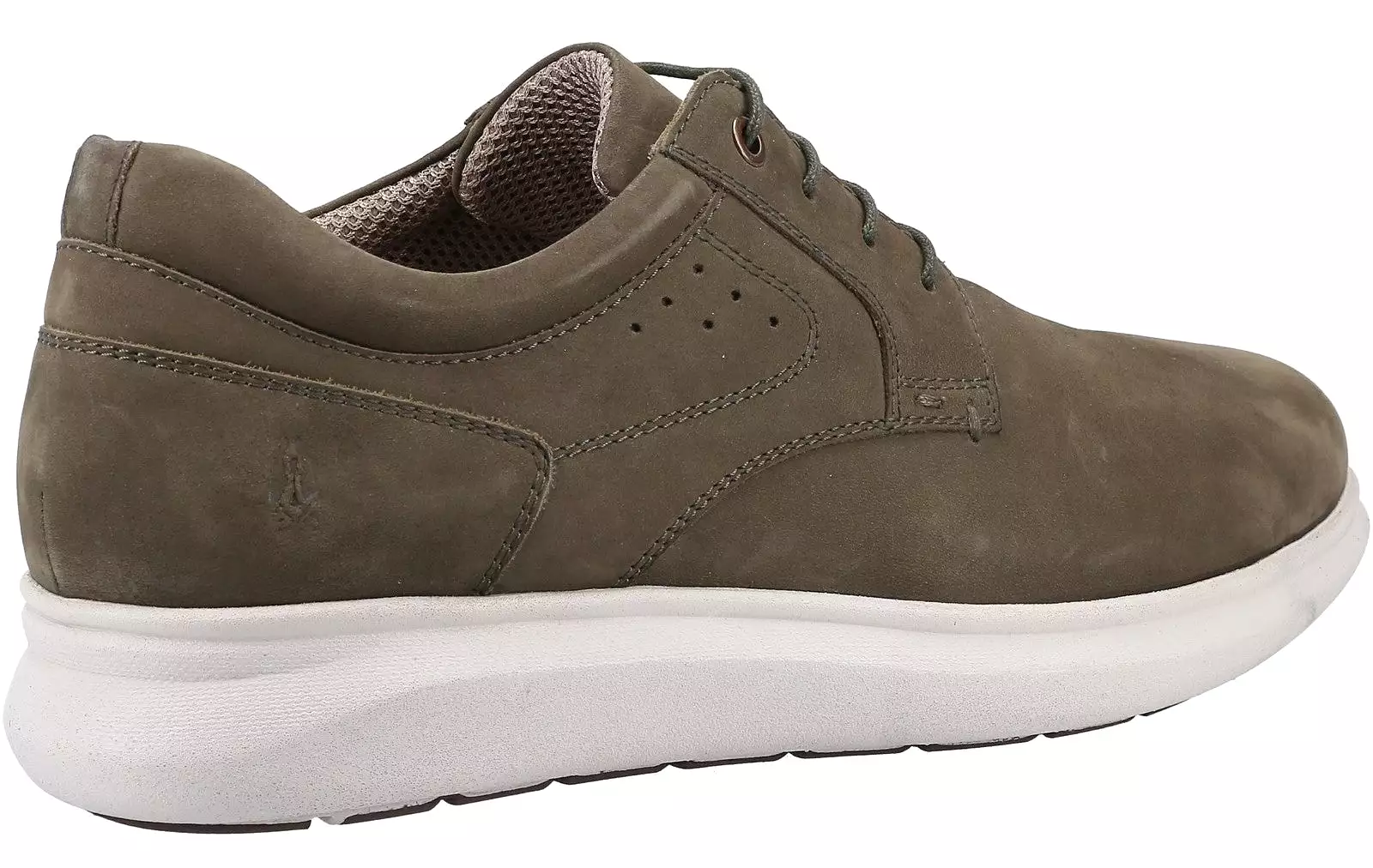 Hush Puppies Brett Mens Leather Lace Up Trainer