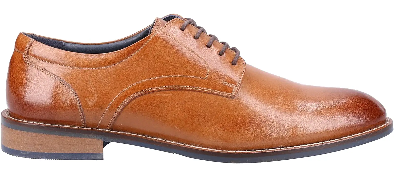 Hush Puppies Damien Mens Leather Lace Up Smart Shoe