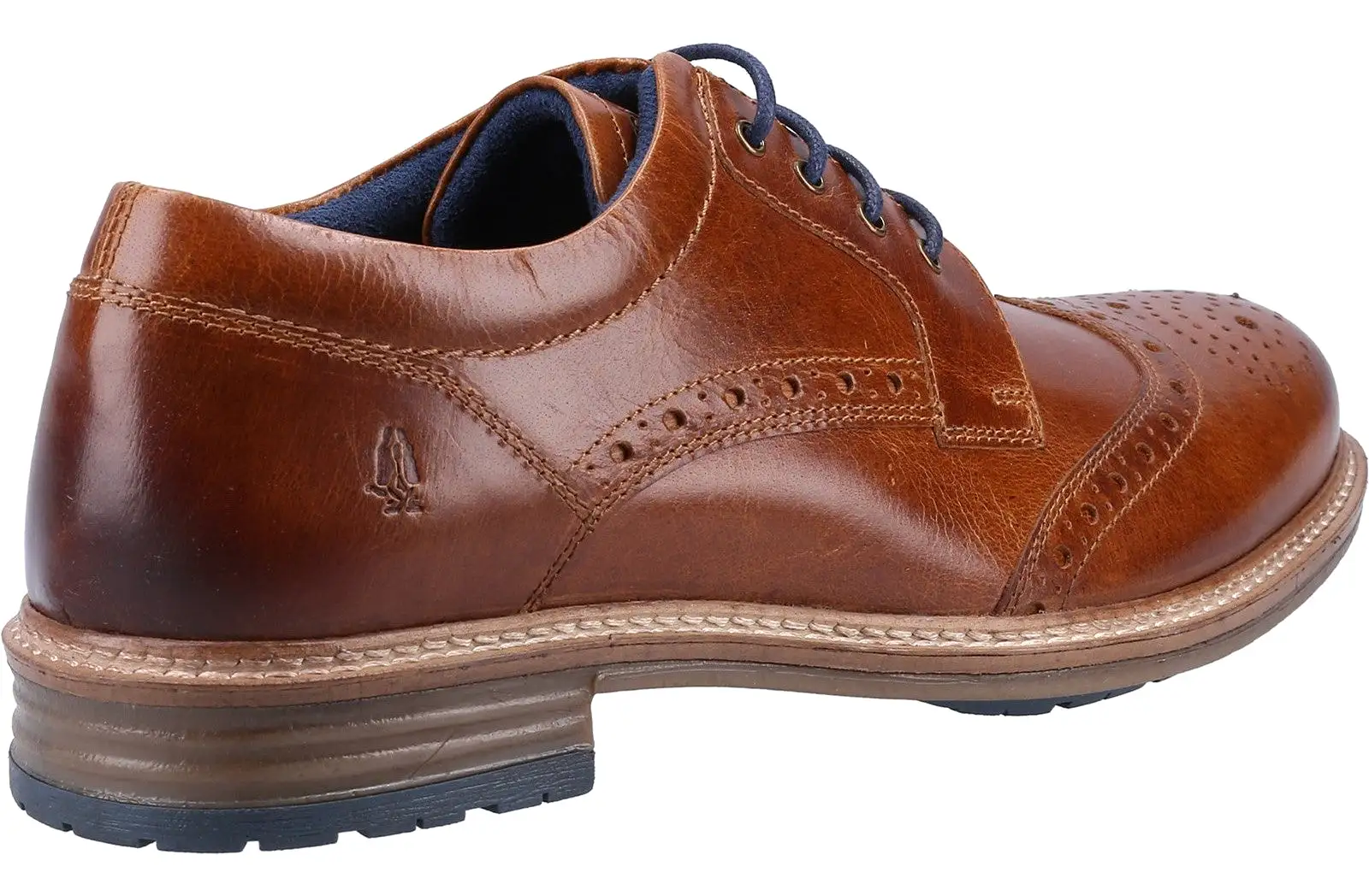 Hush Puppies Jayden Mens Leather Lace Up Brogue Shoe