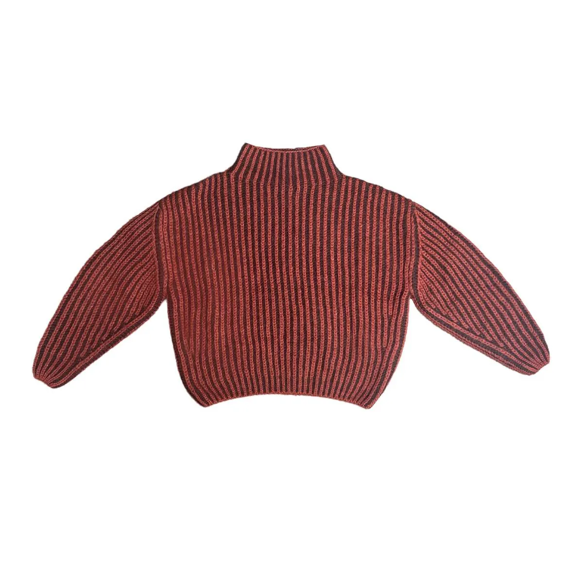 INES SWEATER - RUST