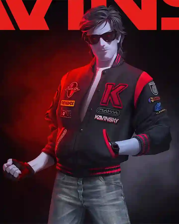 Kavinsky Reborn Varsity Jacket - William Jacket