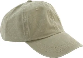 Khaki Washed Baseball Cap