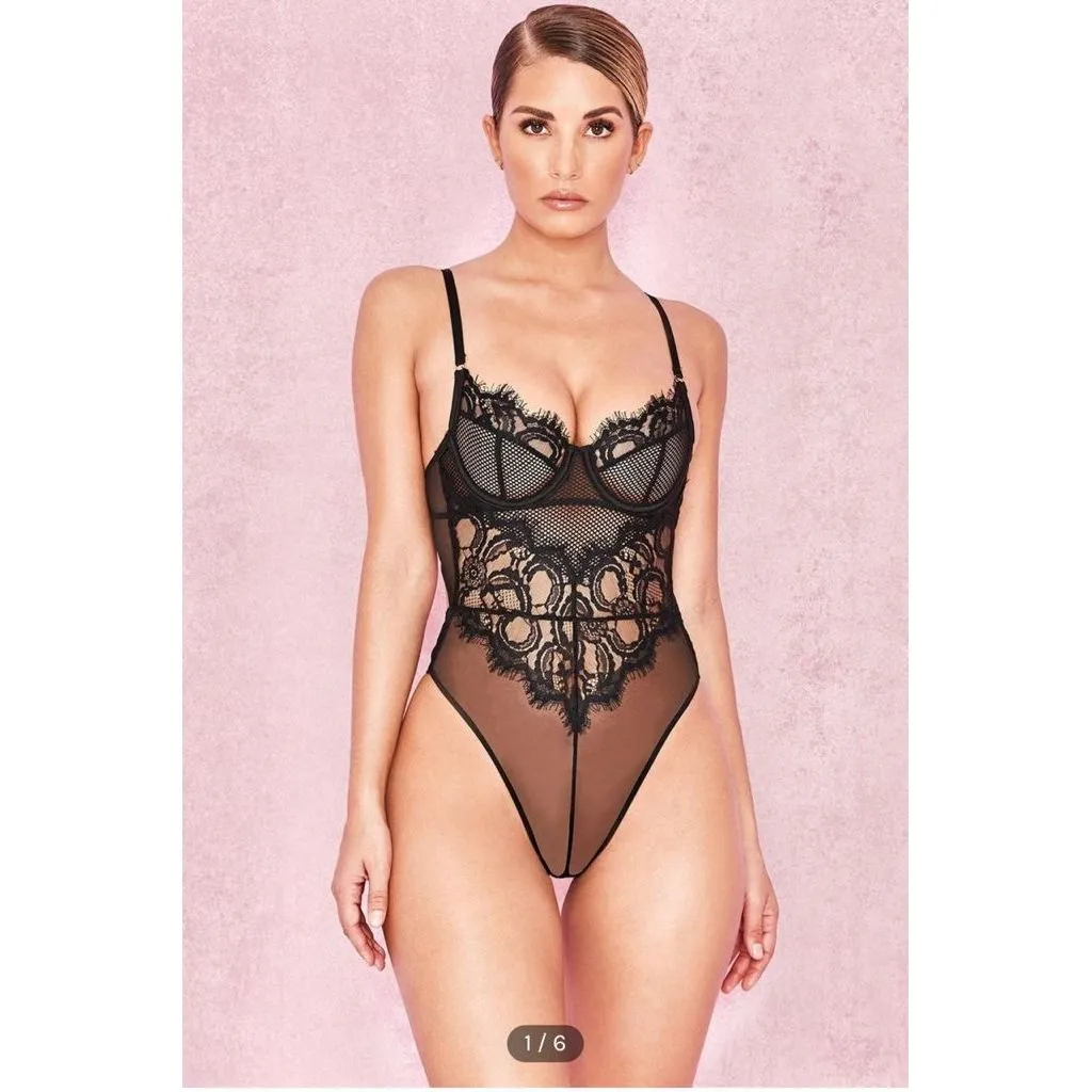 Lace Lingerie In Wear