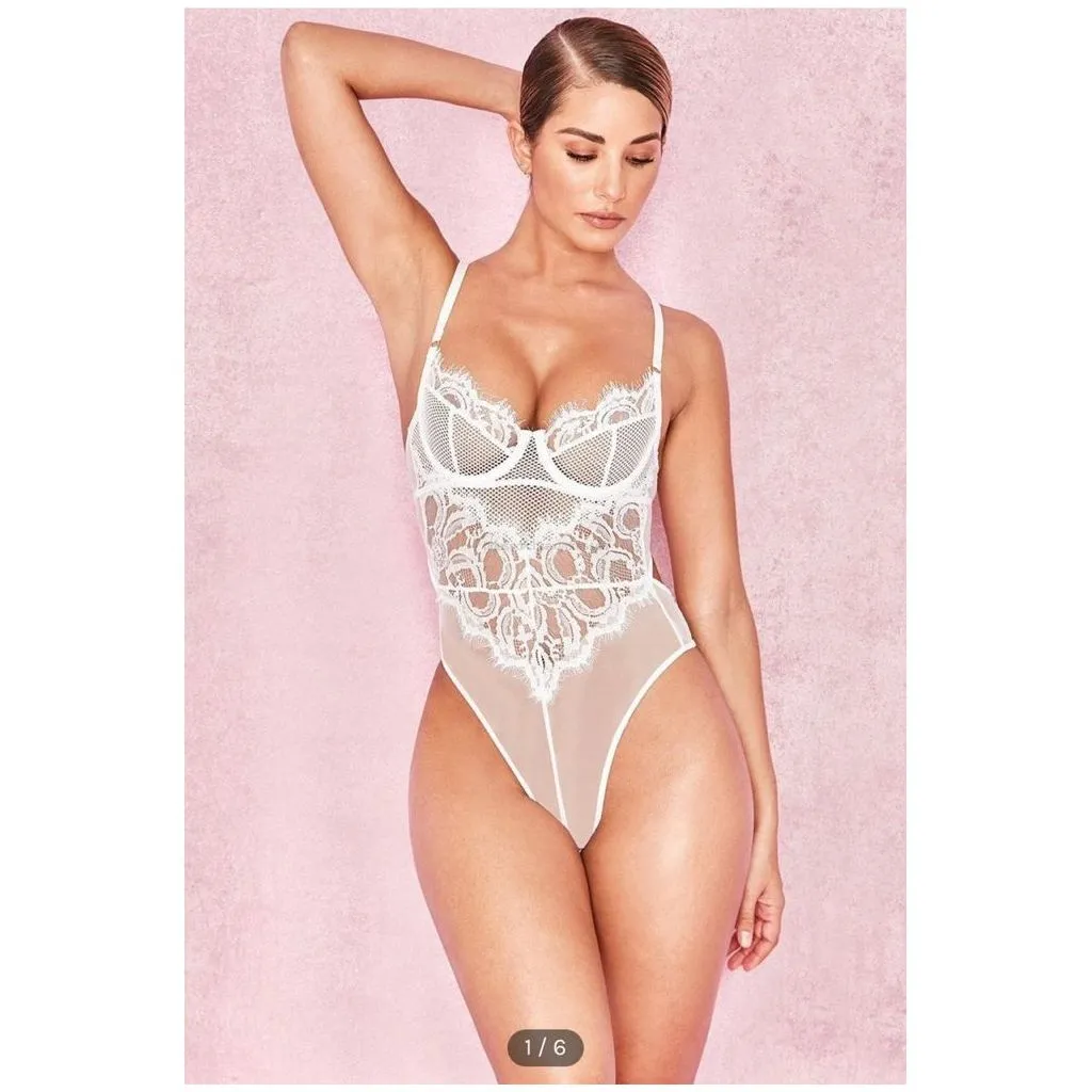 Lace Lingerie In Wear