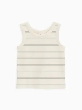 Leni Tank - Fisher Stripe/Ivory + Ocean