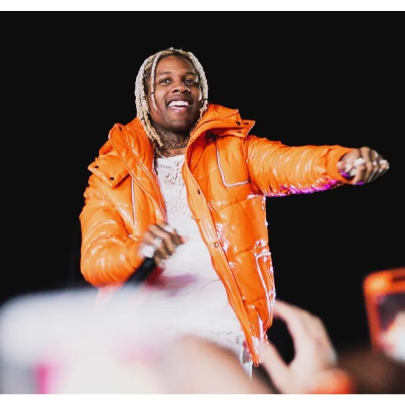 Lil Durk Orange Jacket - William Jacket