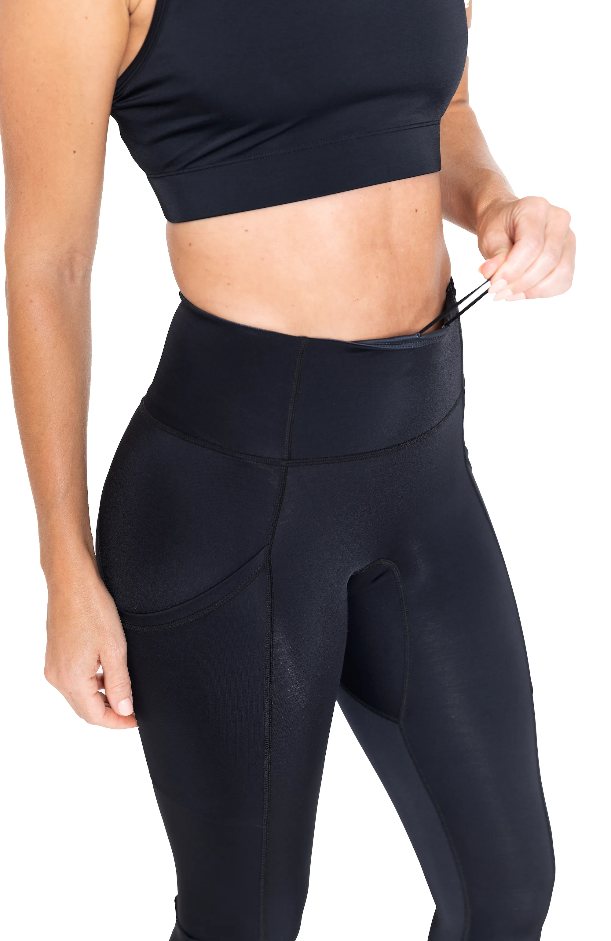 Little Black Running Tights