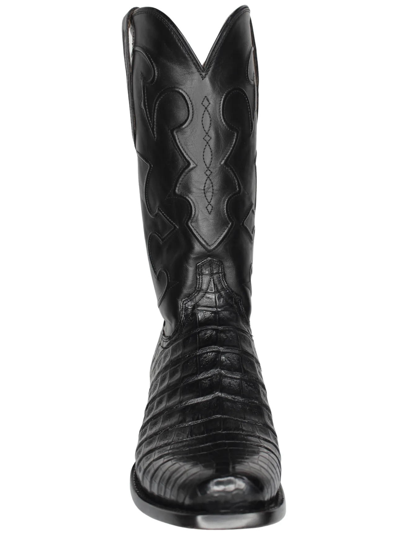 Lucchese Mens Charles Caiman Belly Boots