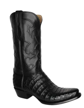 Lucchese Mens Charles Caiman Belly Boots