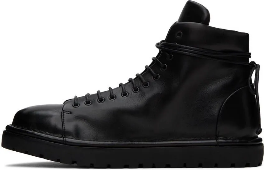 Marsèll Black Gomme Pallottola Boots