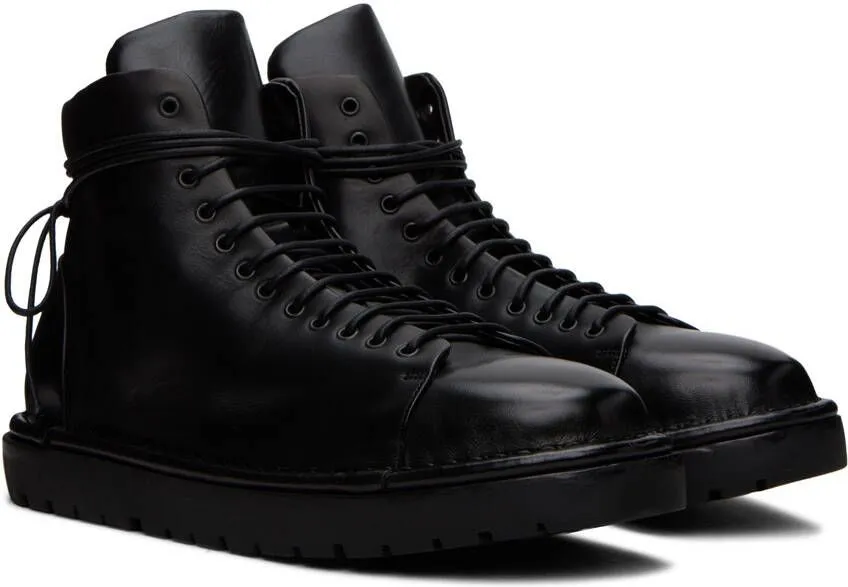 Marsèll Black Gomme Pallottola Boots