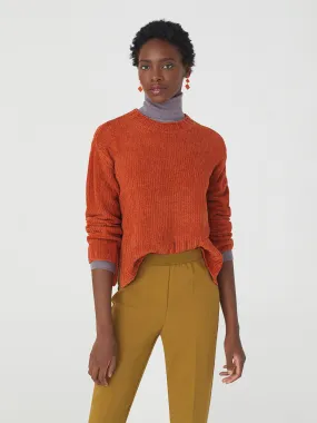 Nice Things Chenille Sweater Cinnamon