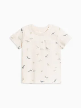 Organic S/S Everest Tee - Dino / Thyme