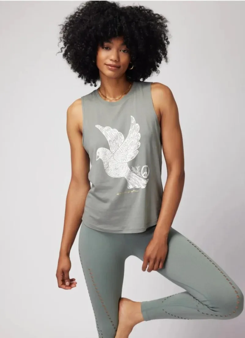 Peace Dove Muscle Tank