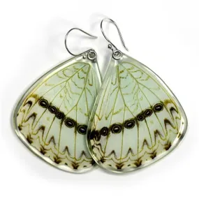 Petal Connection - Butterfly Earrings | Mint Morpho (Bottom Wing) #0530-B-ER