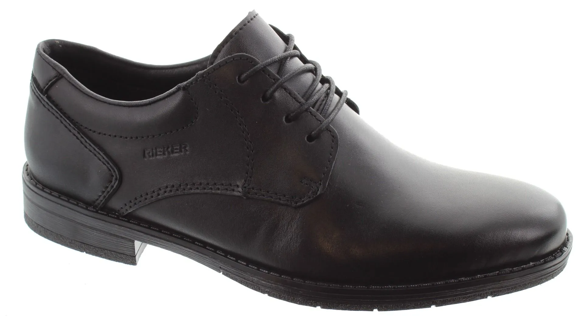 RIEKER Mens 10304 Lace Shoes In Black