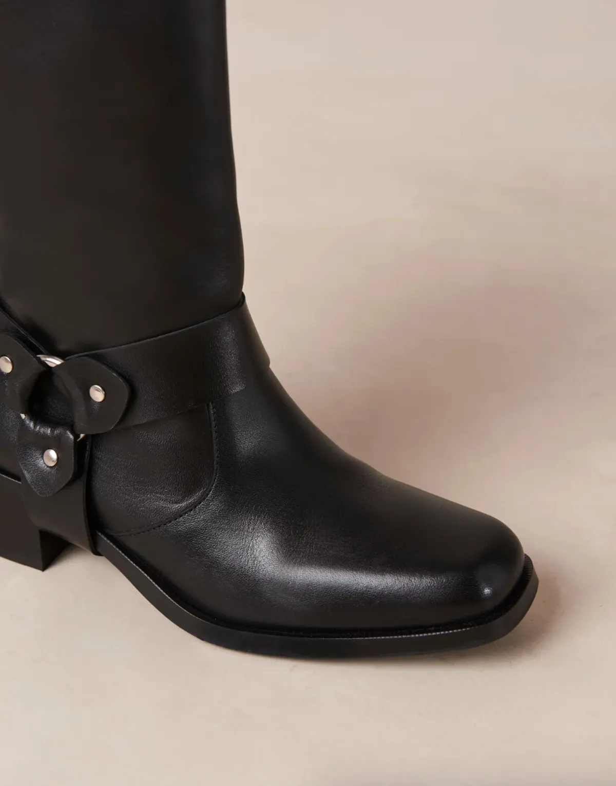 Rocky Leather Boots - Black