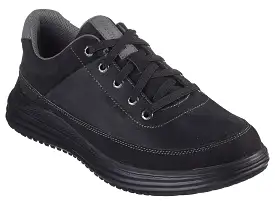 Skechers 204875 Proven Aldeno Mens Leather Lace Up Trainer