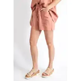 Springtime  Perfection Linen Shorts