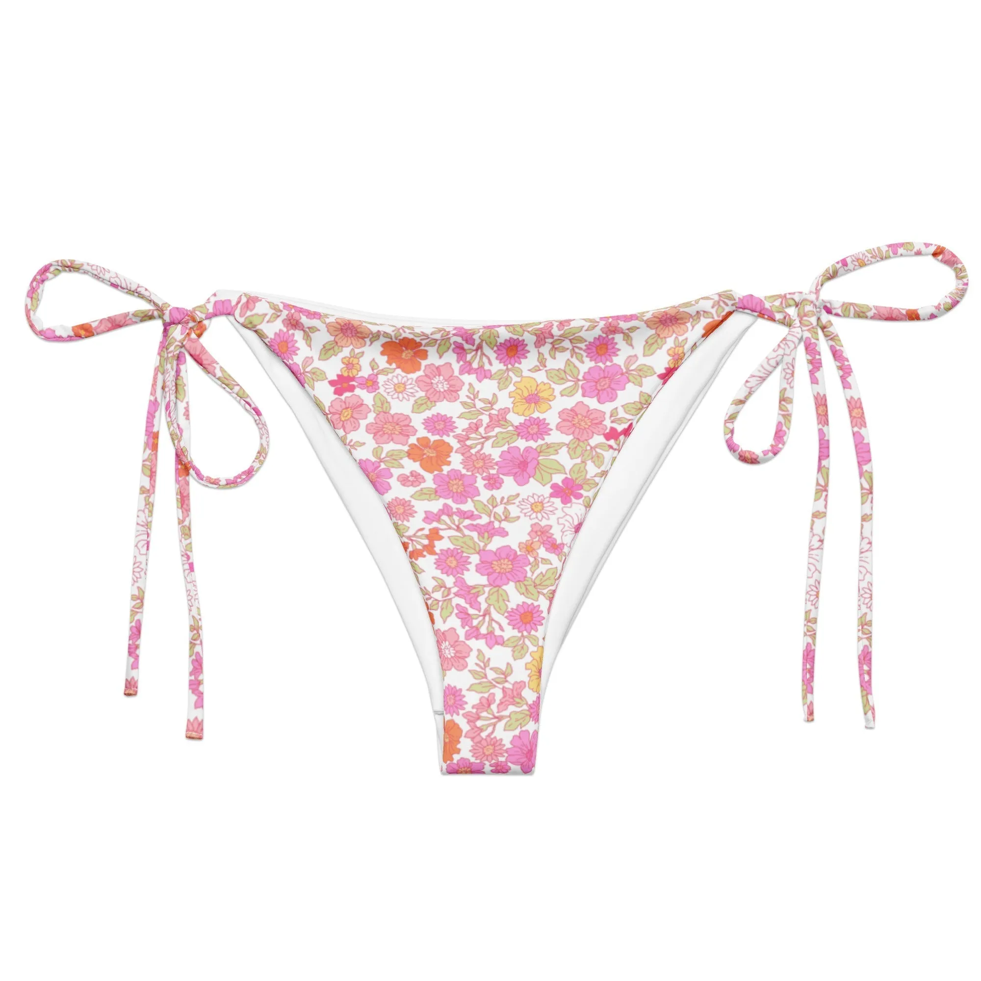 STRING BIKINI BOTTOM ECO - SUMMER BLOSSOMZ